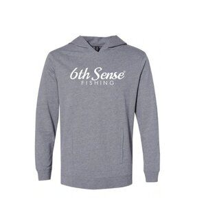 6 Bones - Men's Lightweight Hoodie - Heather Graphite - 3XL